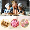 Set of 6,SAGOOITS 3 Packs Silicone Molds Puppy Dog Paw