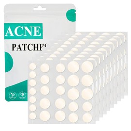 Pack of 300 Pimple Patches, Invisible Hydrocolloid Acne Pimple Patches, Day & Night Acne Plasters, Waterproof & Breathable Absorptions Acne Patches