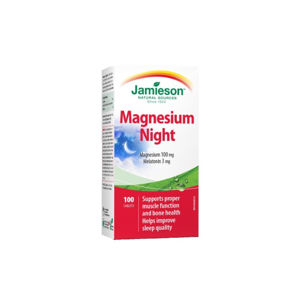 Jamieson Magnesium Night - 100 Tabs