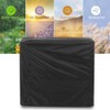Outdoor portable grill cover waterproof and dustproof barbecue cover open
