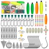 Saltwater Catfish Rig Accessories Tackle Kit, 97pcs Surf Fish Finder