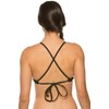 JOLYN Tomcat Bikini Top - Tie Back Women's Athletic Swimsuit