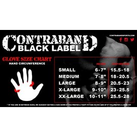 Contraband Black Label 5830 Premium Leather Lifting Gloves (Pair) for Men | Fingerless Designed w/Super Grip Pads for Weightlifting Workout Exercise Gym and Powerlifting