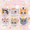 Praise V Do 6Pcs Diamond Painting Coasters Kit with Holder