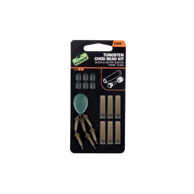 Fox Edges Tungsten chod bead kit