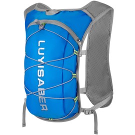 Running Vest Men Women Lightweight Reflective Hydration Backpack Breathable Running Backpack for Marathon Running Cycling