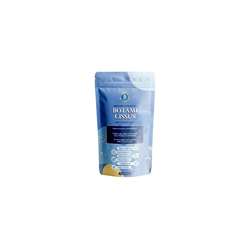 GRAY MARKET Botami Cissus Powder 50x Concentrated Extract 500g Large