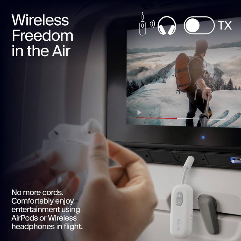 Twelve South AirFly SE | Bluetooth Wireless Audio Transmitter Adapter