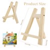 Set of 2 Mini Wooden Easels (15 x 20 cm)