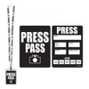 Beistle 57879 Press Party Pass, 25-Inch
