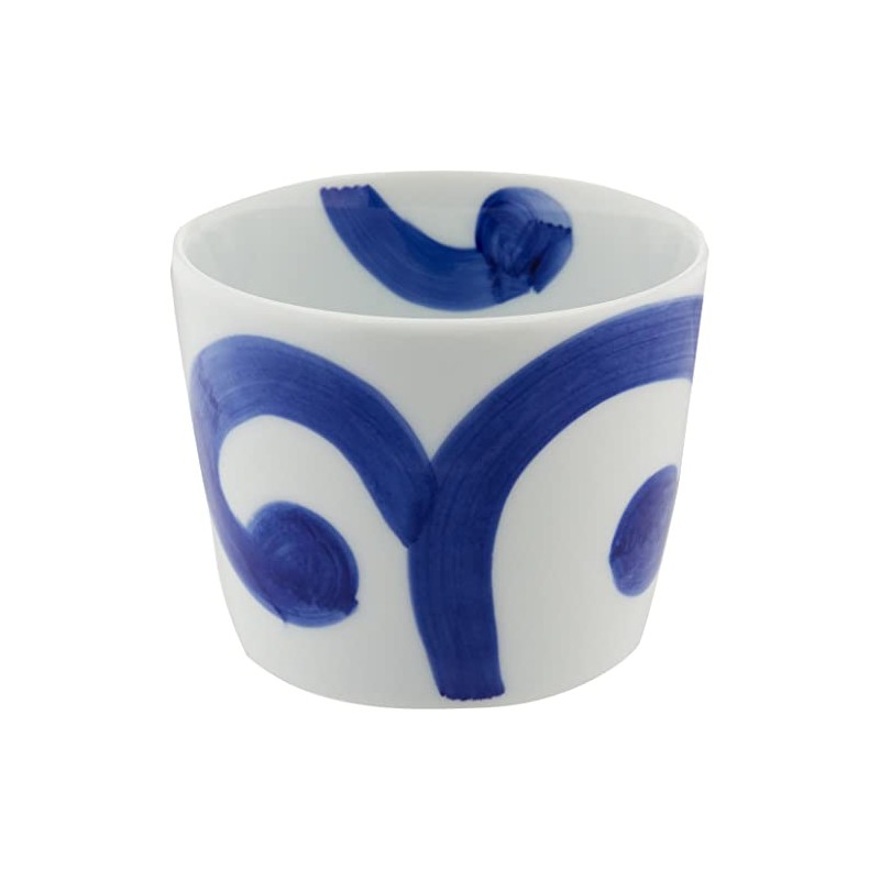 Hama Pottery Hasami Wayaki Wayama Kiln, Buckwheat Chiyoguchi Ruri Tai