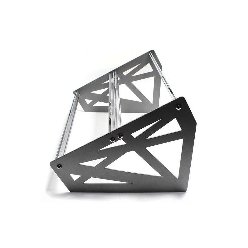 Cheeks of STEEL - 6U (104HP Rails, 100 Slide Nuts)