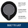 Smiry Soft Chenille Bathroom Toilet Lid Cover, Machine Washable Covers,