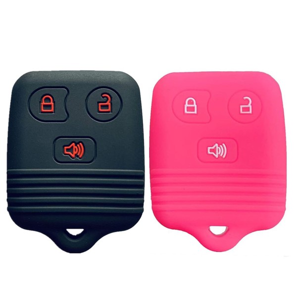 RPKEY Key Fob Cover for Ford: Mazda 3 Buttons Car
