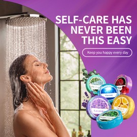 Eodsawo Shower Steamers Aromatherapy 6 Pack - Shower Bombs Aromatherapy Shower Steamers for Women & Men - Shower Tablets Gift