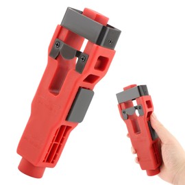 Door Latch Mortise Tool, Scoring and Chiseling Door Latch Installation Kit Fits for 1-3/4’ or 1-3/8’ Thick Door, Door Latch for Clean, Accurate Professional Installation