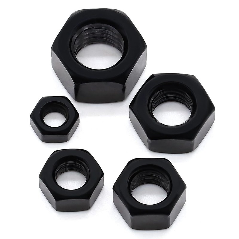 Glvaner 5/16-18 Stainless Steel Hex Nuts, Hexagon Head Nuts, 304