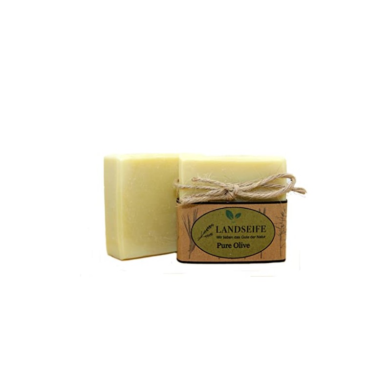 Landseife Pure Olive Handmade Organic Olive Oil Soap Natural Soap