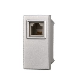 Module Switch Shucko Buttons TV Dimmer Compatible Series AXOLUTE Grey - ETTROIT (RJ11 Connection)