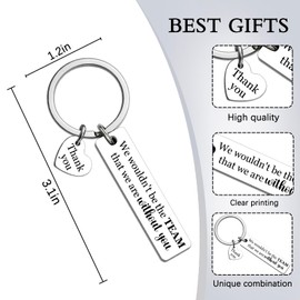 Boss Lady Gifts for Women Boss Gifts for Women Leadership Keychain Appreciation Gift for Bosses Leader Mentor Supervisor Employee Bosses Day Birthday Thanksgiving Christmas Gift Ideas Team Keyring
