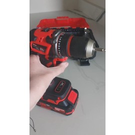 INSPIRITECH 20V Cordless Drill Driver Brushless power drill with 2 Batteries