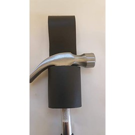 Black Strong Heavy Duty BBI Leather Hammer Holder Scaffolders Work BBI Scaffolding Work Tool Belt