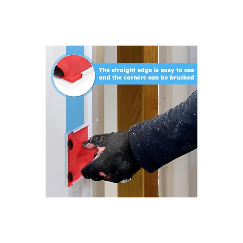 Paint Edger with Trim and Touch-Up Pad, Corner Walls &