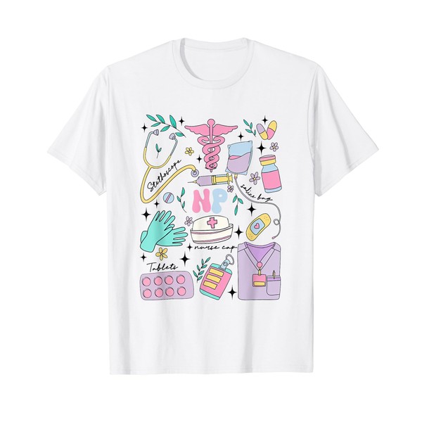 Can't Talk Right Now Doing NP Nurse Practitioner Stuff T-Shirt,