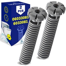 2 x Dishwasher Feet with Original Code 6033081 06033081 for Miele G1xxx - G7xxx - Warranty 10 Year - MONTERAL