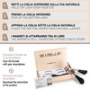 M.Y.L Luna Reusable Magnetic Eyelashes, Set of 4 Eyelashes, Magnetic