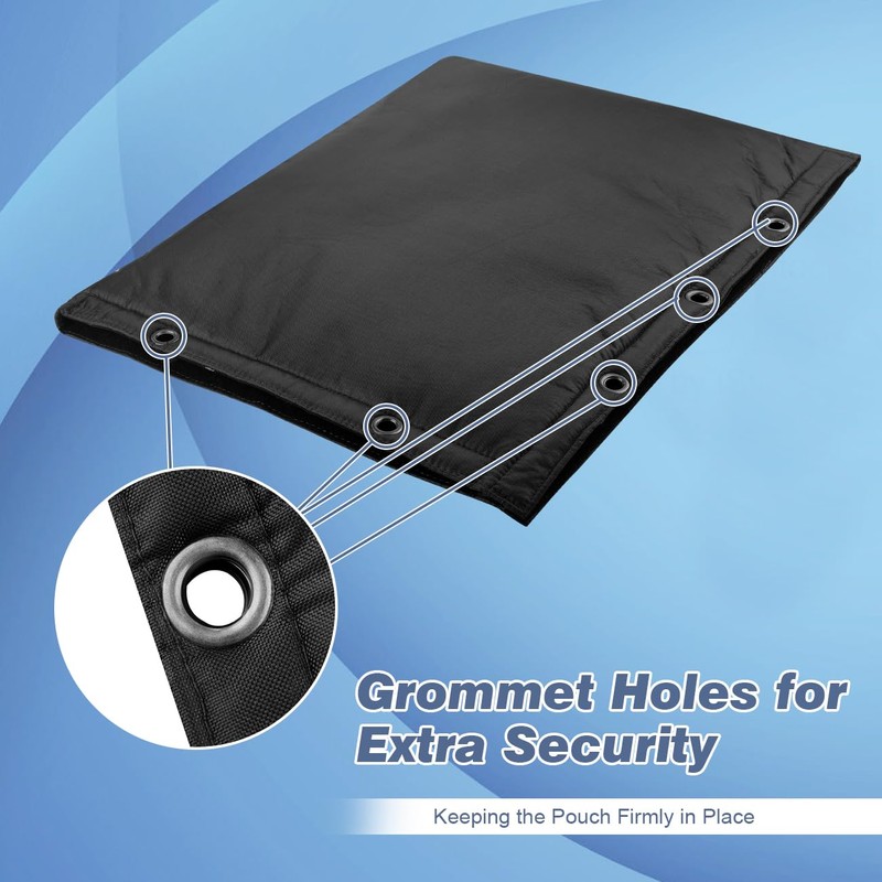 Outdoor Backflow Preventer Cover- 16''W x 20''H, Winter Freeze &