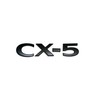 Matte Black CX-5 (KF/Late New Model) Car Name Emblem
