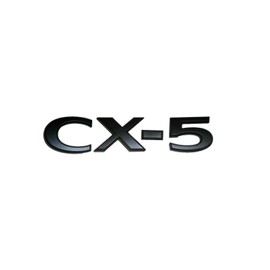 Matte Black CX-5 (KF/Late New Model) Car Name Emblem