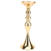 2 Pcs Wedding Flower Stand Exquisite Metal Candle Holder Wedding