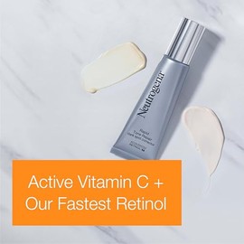 Neutrogena Rapid Tone Repair Retinol + Vitamina C Corrector de Manchas Oscuras Suero Facial, Corrector Diario de Manchas Oscuras Antiarrugas para Ilum