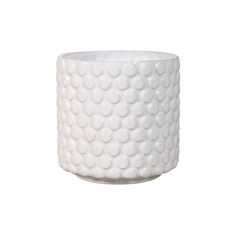 Bloomingville Ceramic Flower Pot Dot - colorful Planter, Pot for
