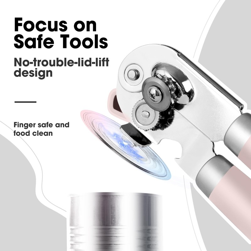 Can Opener Manual, Can Opener with Magnet, Hand Can Opener