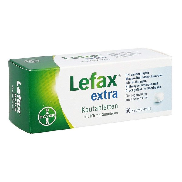 Lefax Extra Chewable Tablets, Pack of 50