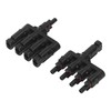 1 Pair T H Branch 4 to 1 Solar Connectors