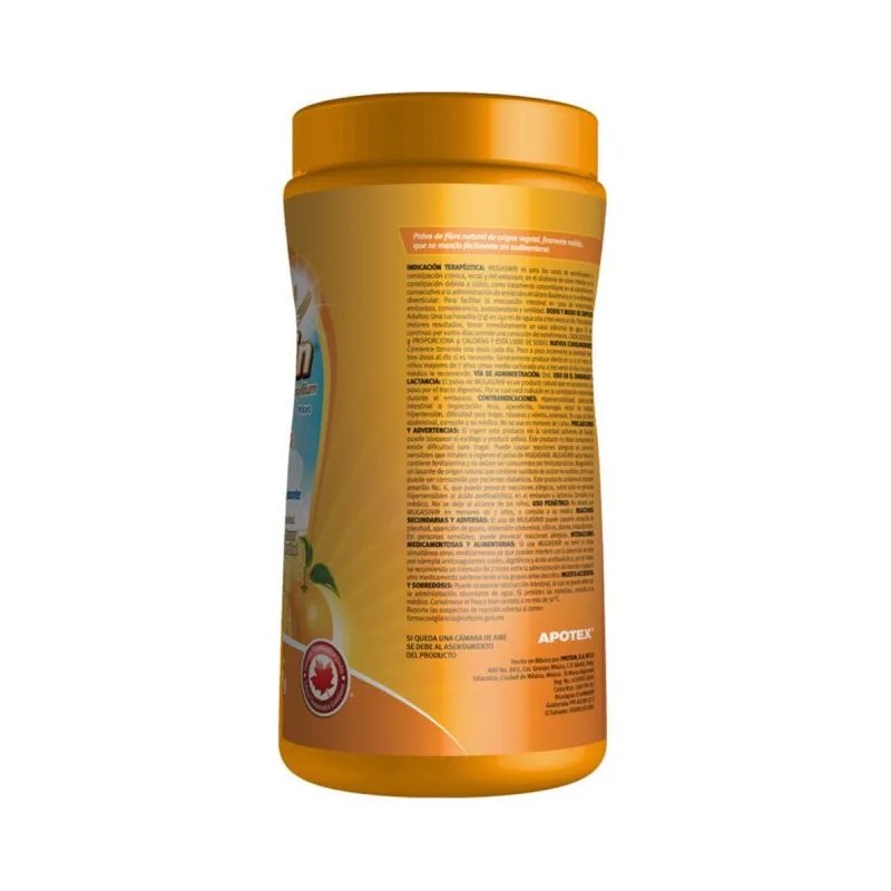 Mugasin Frasco Con 230 G Sabor Naranja