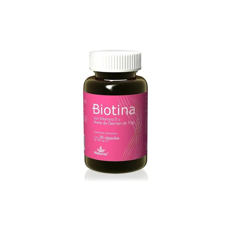 Biotina Con Vitamina E Y Germen De Trigo C30 Caps
