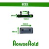 Bed Slat End Caps Holders [4 Pack] Replacement Plastic Bed
