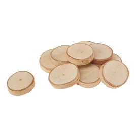 VBS Birch Discs Round Pack of 10 Diameter 3-5 cm