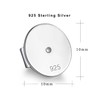 Earring Backs Replacement Locking Earring Backs for Studs 925 Sterling