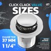 DOJA Barcelona Click Clack Drain Fitting, Pack of 1, 1