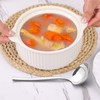 Knifefish 4 Pcs Soup Ladle Spoons, Stainless Steel Sauce Ladle,