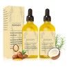 60ml*2 Aceite Vegano Natural Para El Crecimiento Del Cabello