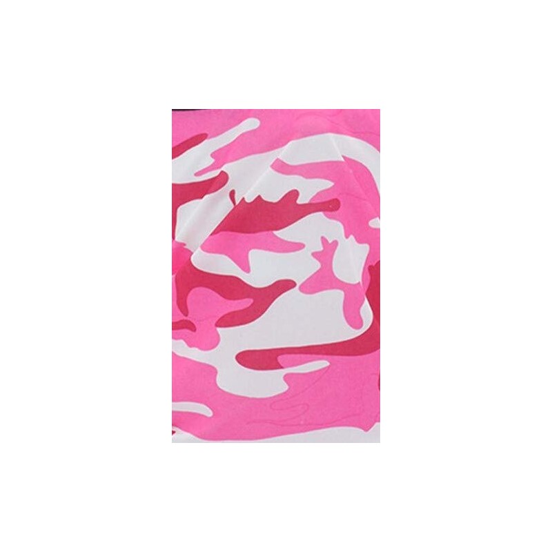 Light Pink White Camo Camouflage Moisture Wicking Dry Fit Microfiber