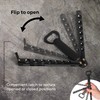 Caliber Gourmet Butterfly Knife Bottle Opener, Cool Balisong Style Multitool