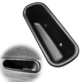 SYudwen Front Right Side Door Pull Handle Cup Trim for Dodge Ram 1500 2500 3500 1994-2002 Interior Door Armrest Cover Replaces # 4741404